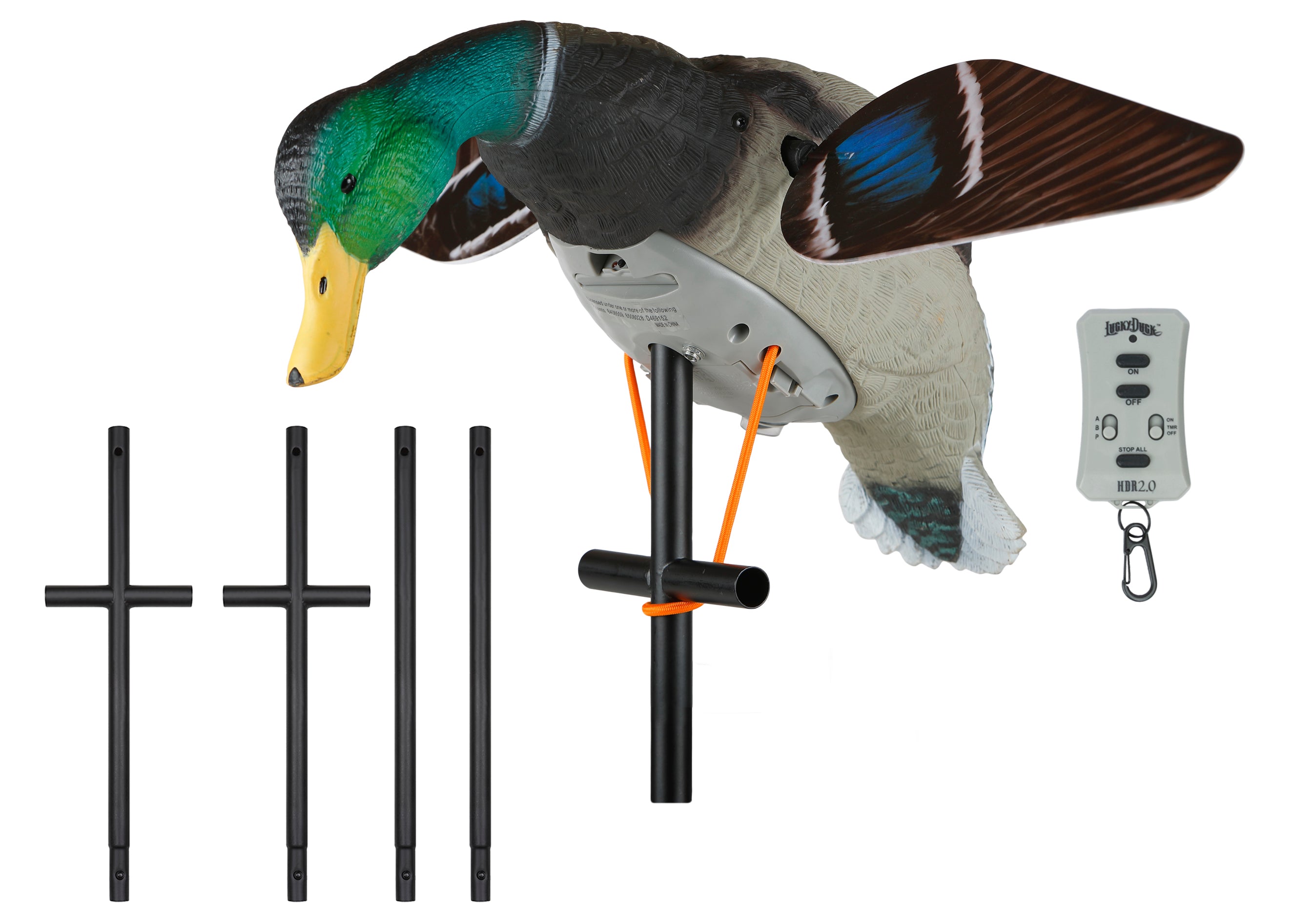 Lucky HD w/Remote Kit 2.0 + 5ft Extension Kit – Lucky Duck