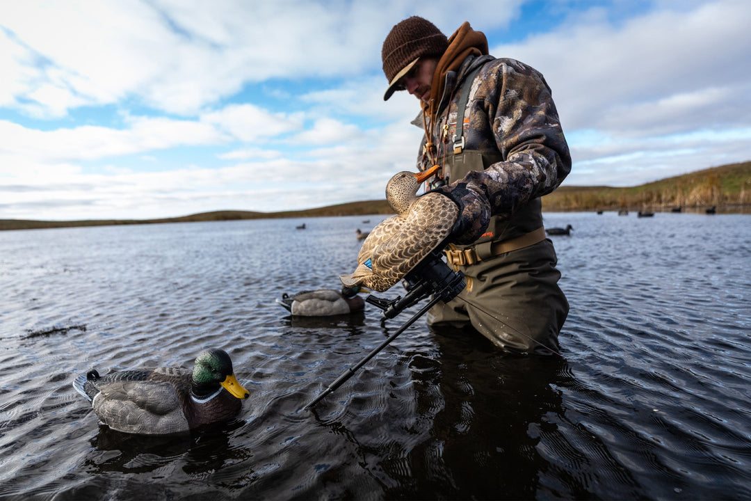 How to Decoy Ducks on Calm Water: Motion Tactics for Slack-Water Days