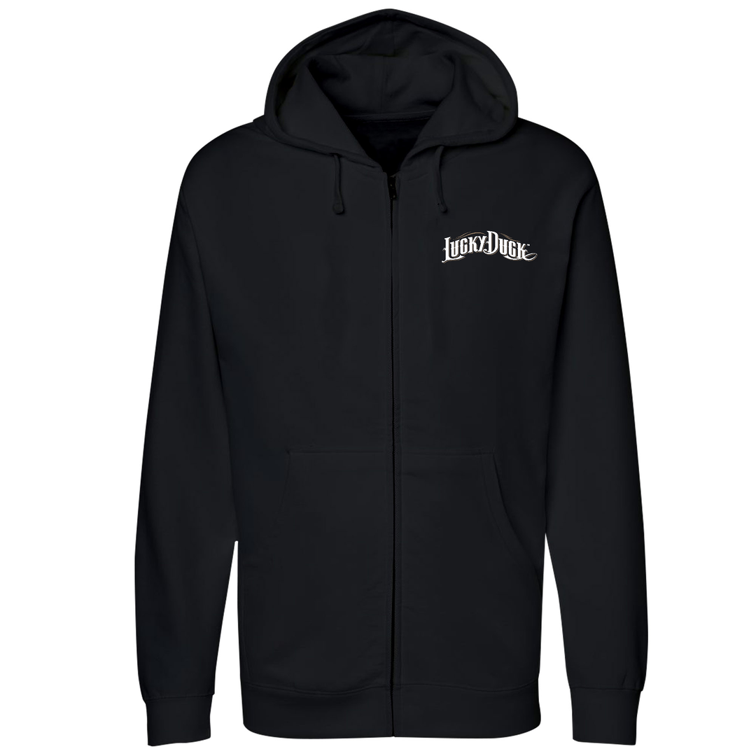 Lucky Duck Full Zip Hoody