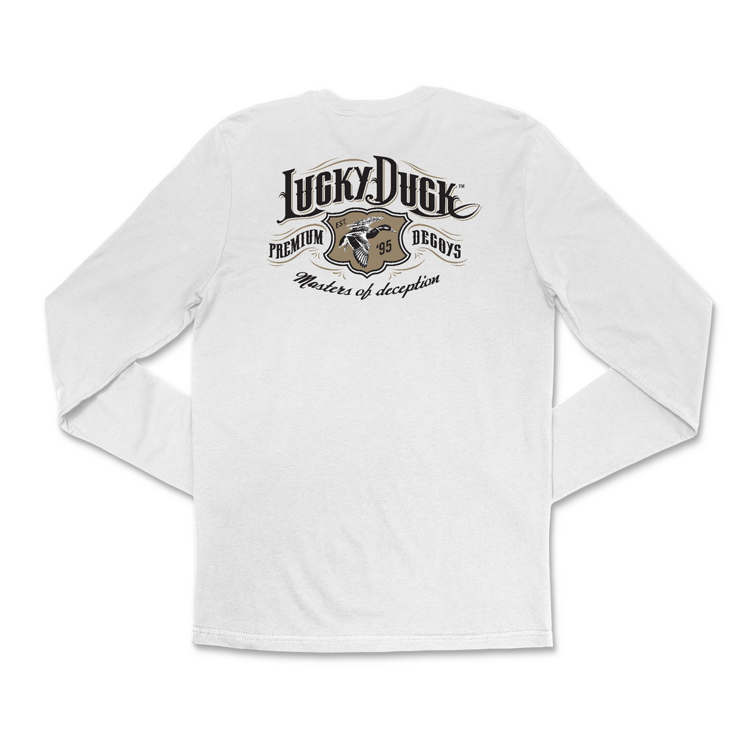 Lucky Duck Full Logo Back Long Sleeve