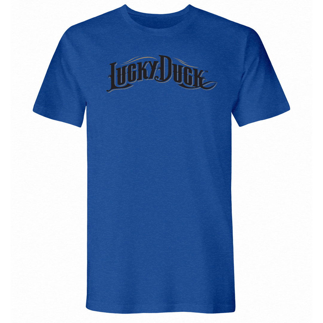 Lucky Duck Script T Shirt