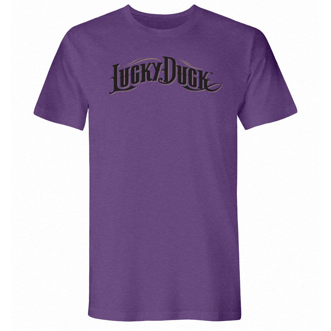 Lucky Duck Script T Shirt