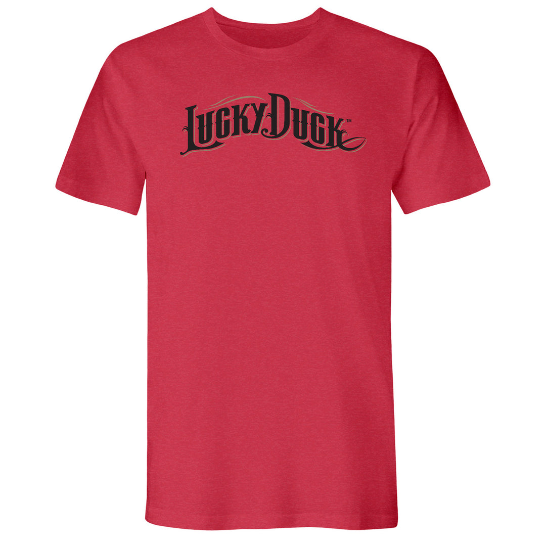 Lucky Duck Script T Shirt