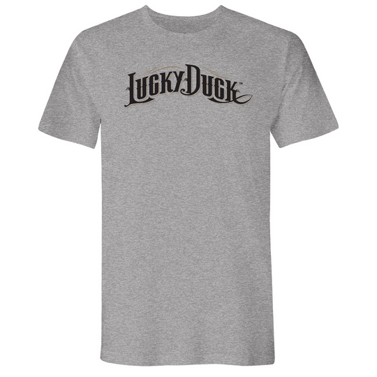 Lucky Duck Script T Shirt