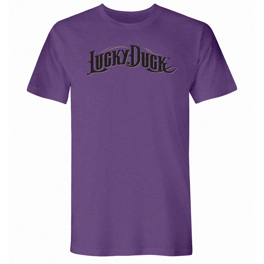 Lucky Duck Script T Shirt