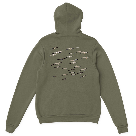 Lucky Duck Snow Goose Flock Hoody 