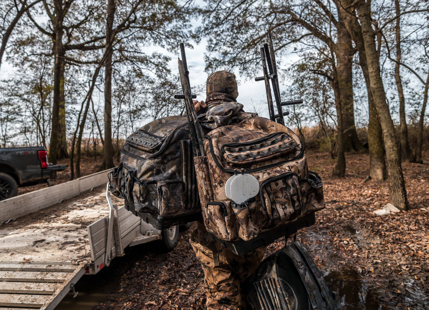 4 Slot Motion Backpack, Optifade Marsh – Lucky Duck