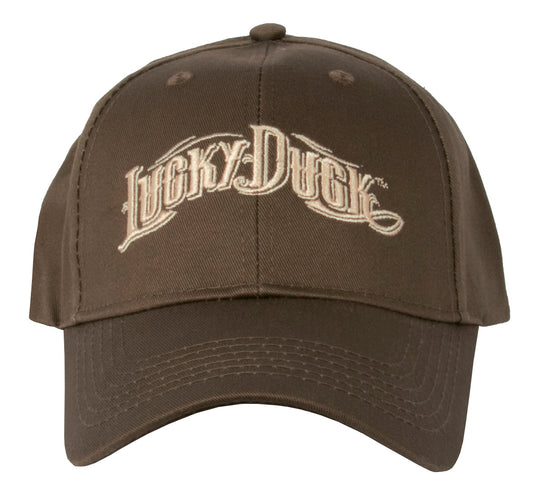 Brown Unstructured Hat