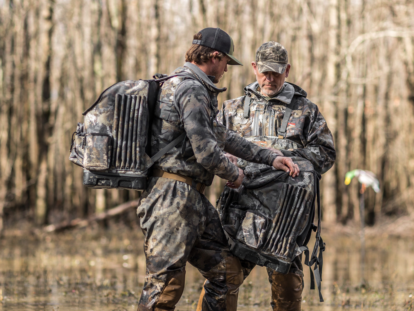 Lucky Duck 4 Slot Motion Backpack