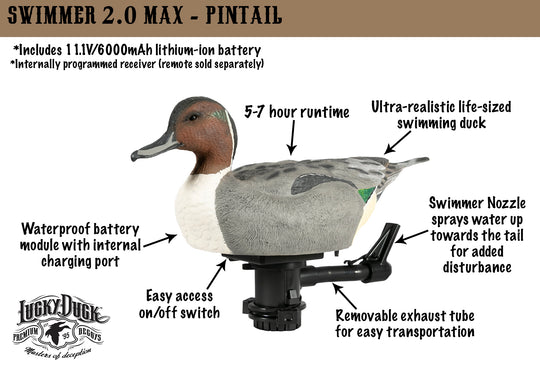 Lucky HDi Super Swimmer 2.0 MAX - Pintail Drake