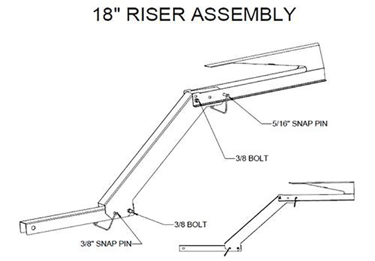 BirdHitch 18″ Riser
